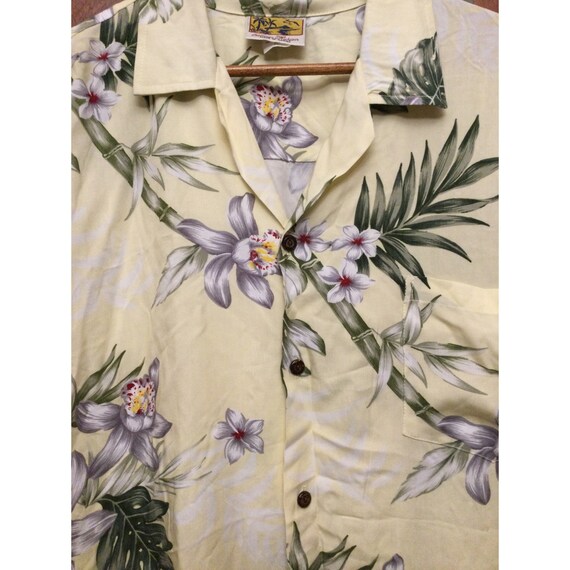 Vintage Winnie Fashion Hawaiian Shirt mens XL Flo… - image 2