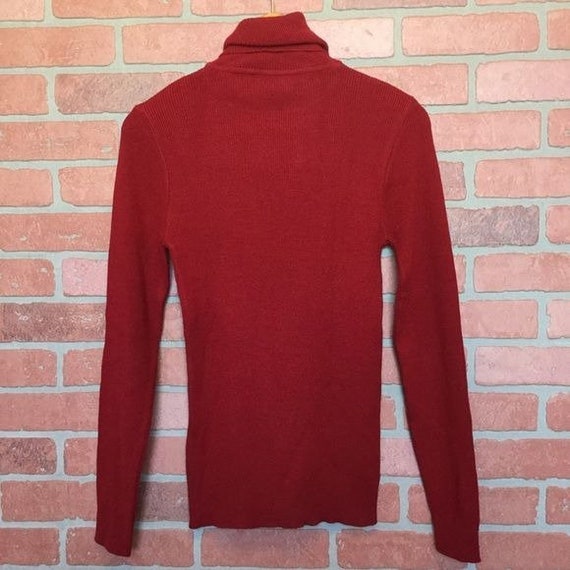 Vintage Saks Fifth Avenue sweater M Italy pullove… - image 2