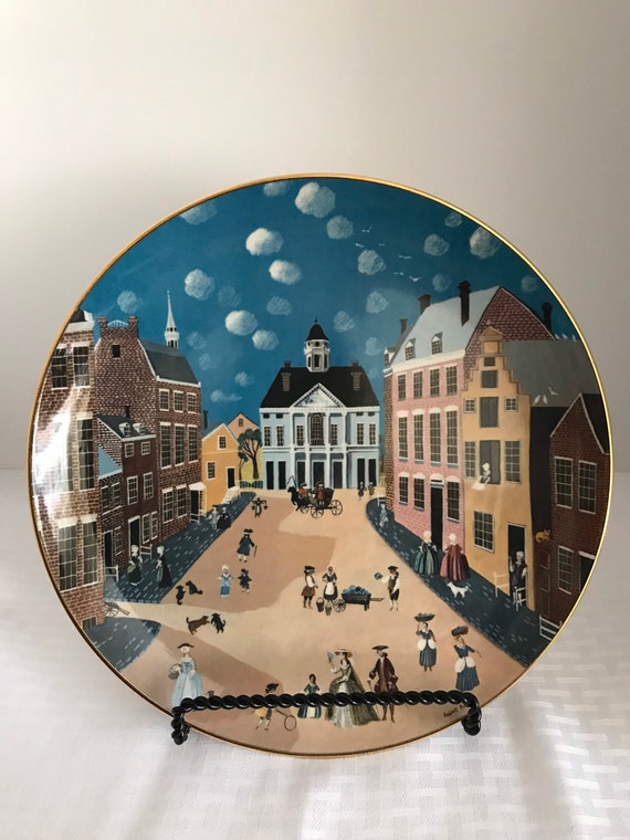 Plates the Colonial Heritage Collector Series Numbered 8089 Etsy