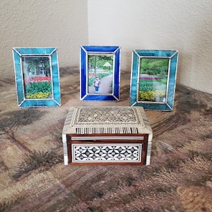 2-1/8"x3-1/4" Stained-Glass Picture Frames
