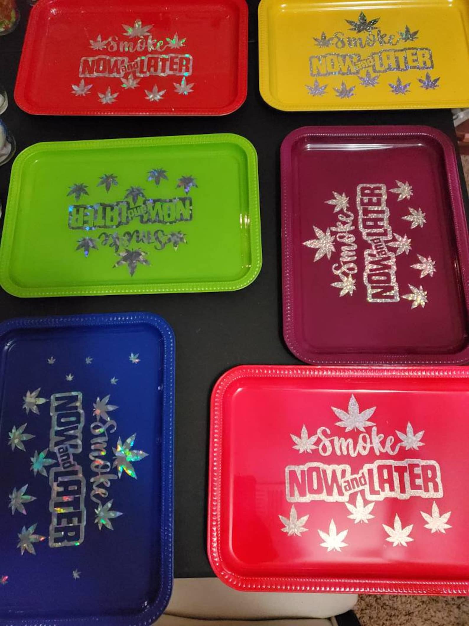 Custom Rolling Tray Sets - Etsy
