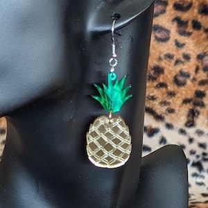 „Golden Pineapple“-Ohrringe – Eine exotische und elegante Note, um hell zu strahlen!