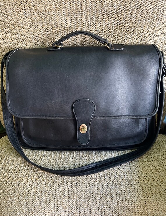 coach vintage metropolitan black Gem