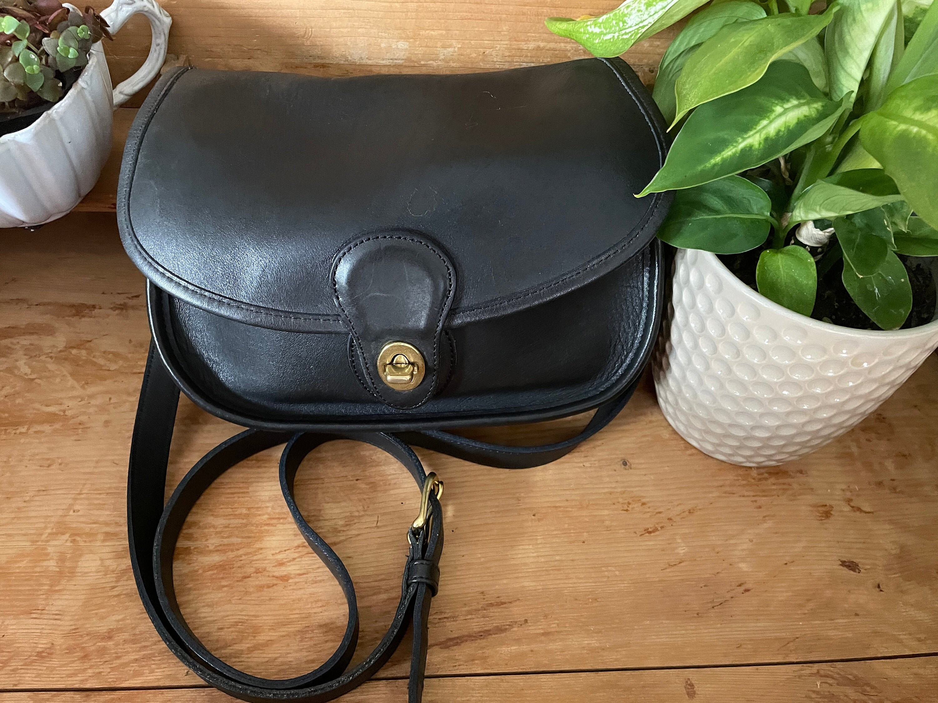 coach black prairie satchel