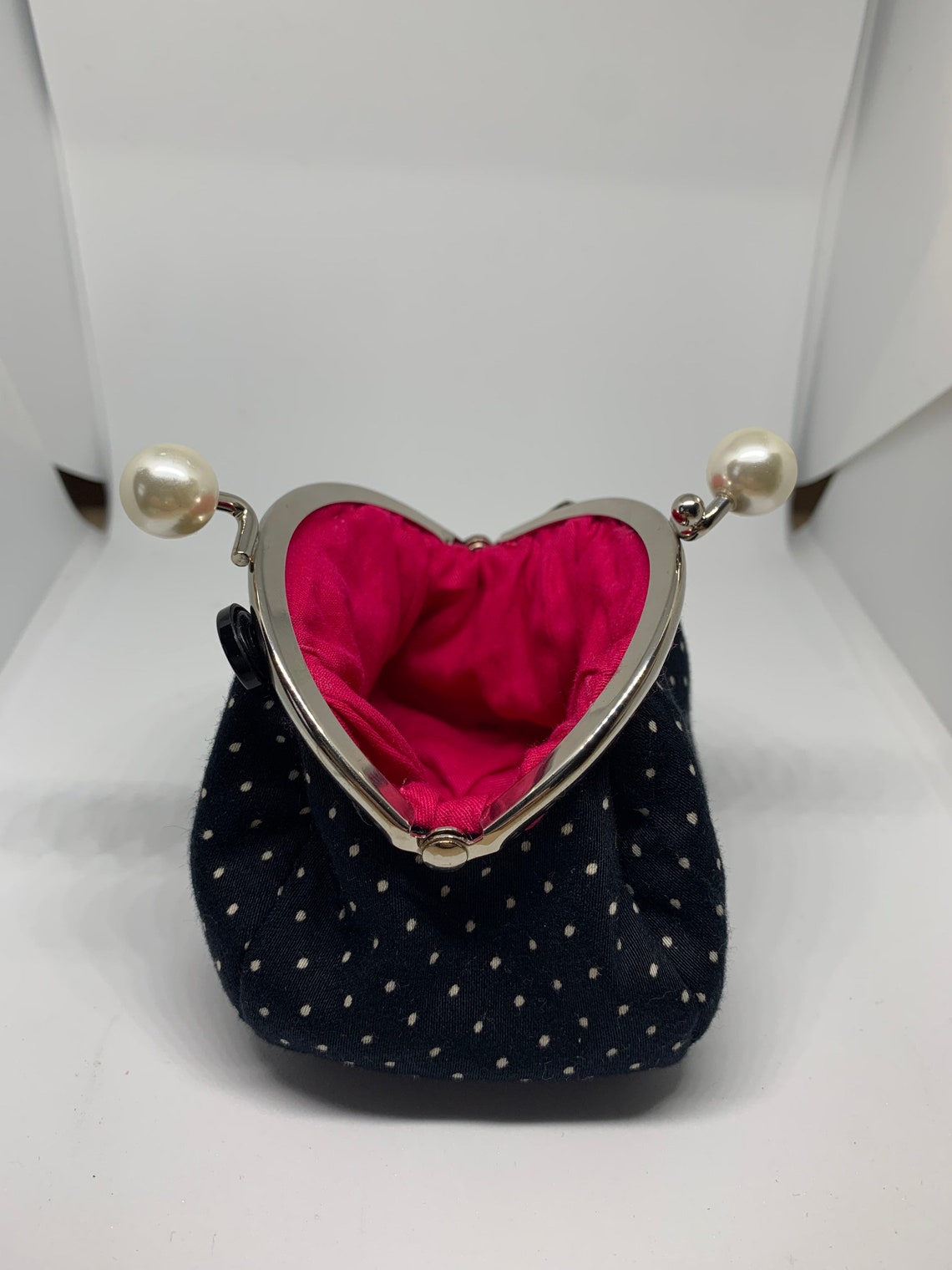 Custom Made Kiss Clasp Coin Purse Etsy UK