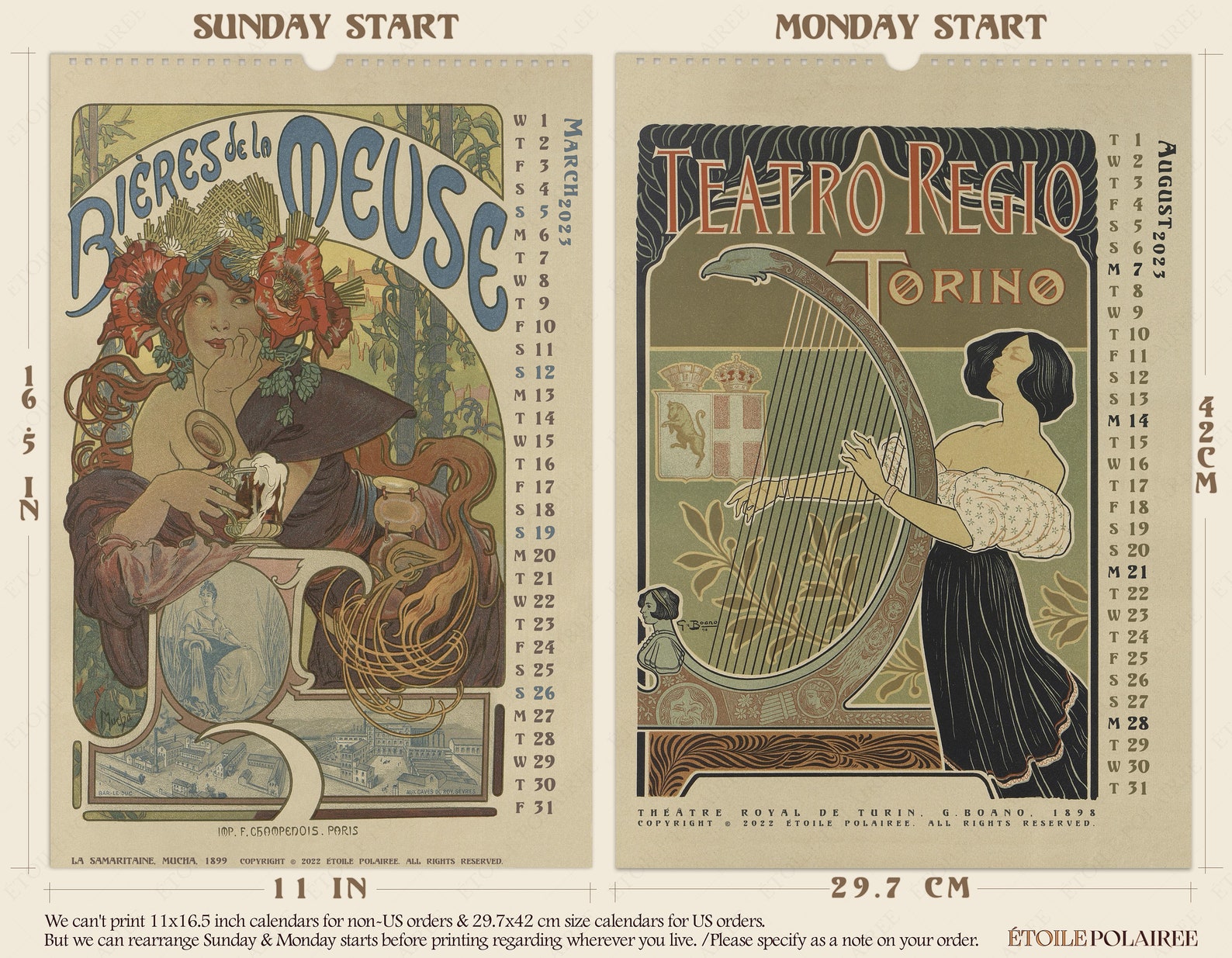 Affiche P. Berthon – Les Maîtres De L'Affiche – Litho Art Nouveau 1900 – Original