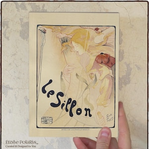 Planificador Art Nouveau 2025 / Agenda A5 - Media Carta, Ilustraciones de V.A. 1895-1916 / Diario Semanal