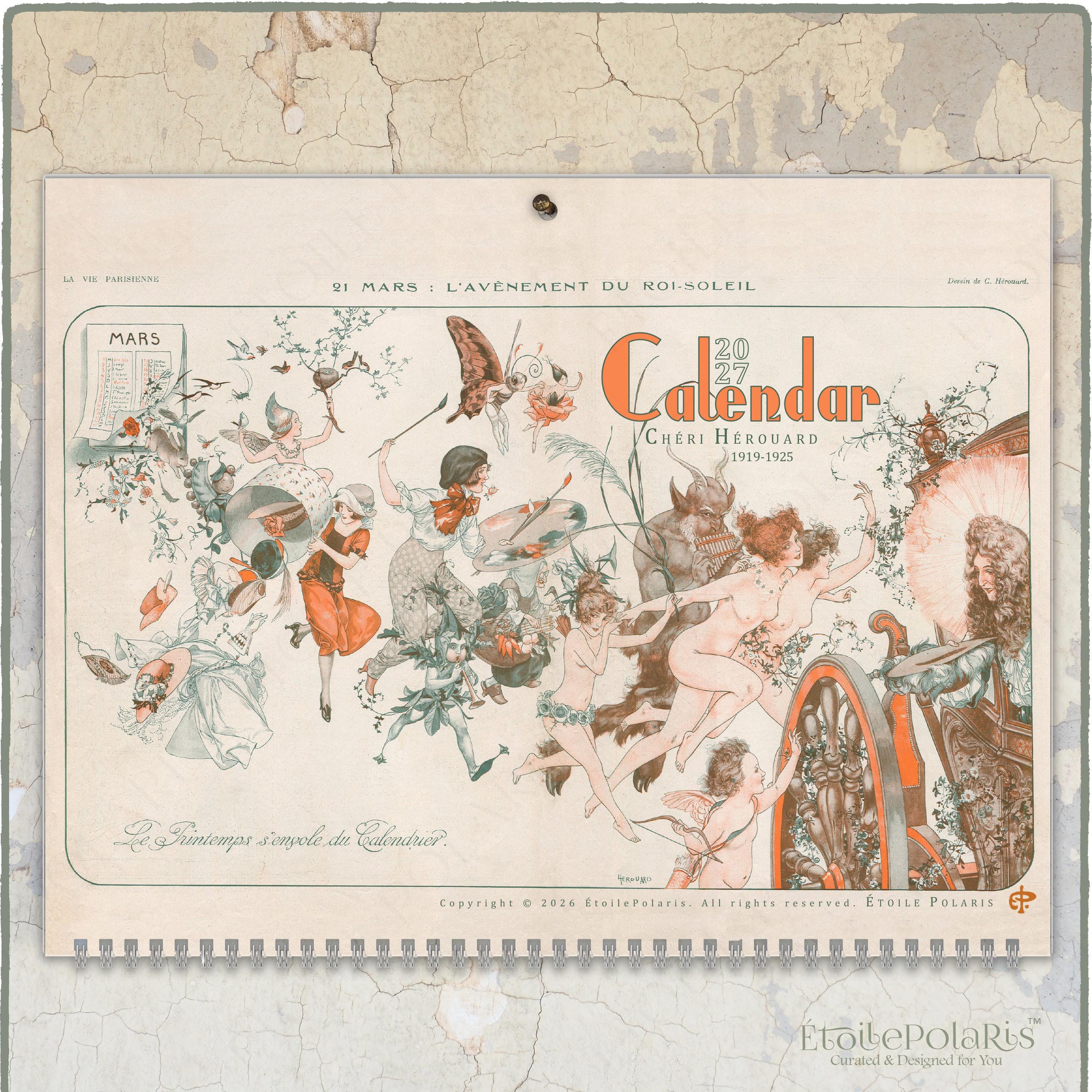 Vintage Pin up Calendars - Etsy