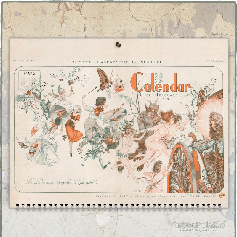2026 Pin up Calendar - Etsy