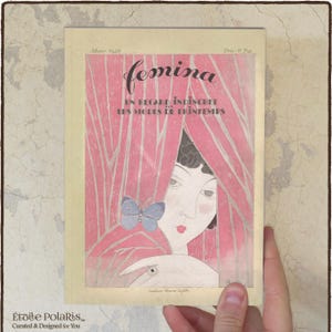 Art Deco Planner 2025 / Agenda A5 -Meia Carta / Ilustrações de V.A. 1912-1924 / Diário Semanal