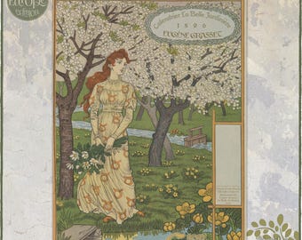 Art Nouveau Calendar 2027 : La Belle Jardiniere, Eugène Grasset Illustrations 0050104-EU