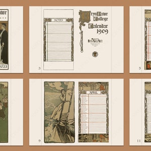 Printable Midori Traveler's Notebook Inserts 2023 - Etsy