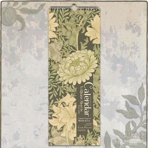 William Morris Perpetual Calendar : Arts & Crafts Style, Undated 1060101-NY