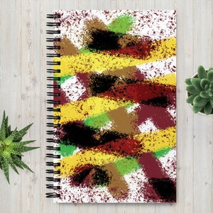 Journal / Spiral Notebook - Abstract Art