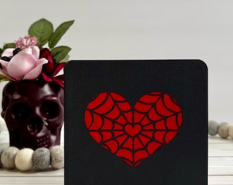 Love You To Death Card - Bloody Valentine’s Card - Spooky Valentine - Goth - Emo