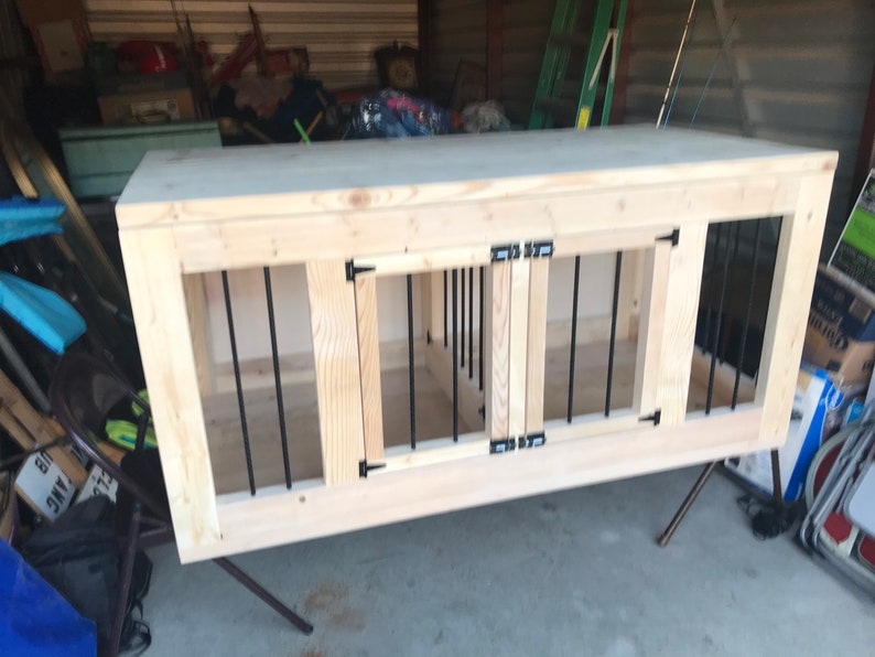Unfinished Dog Kennel Crate/TV Stand Furniture 60x30x30 | Etsy