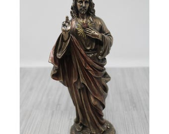 Bust of Jesus Christ 35 Cm Bronze Effect!! - Etsy
