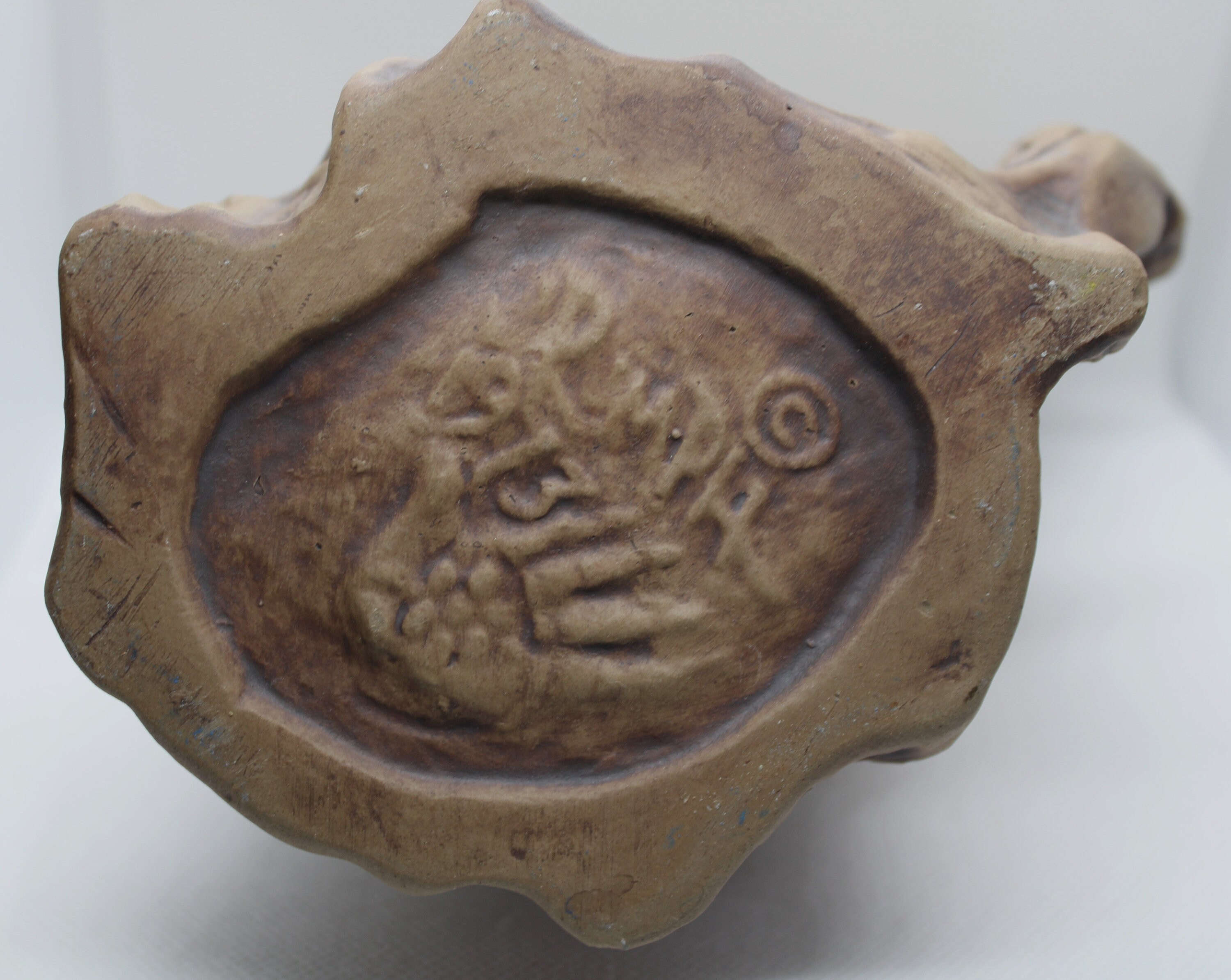 Raven Rumph 1973 Jim Rumph Raven Mug Raven Pooping on Troll Mug Sculpture - Etsy
