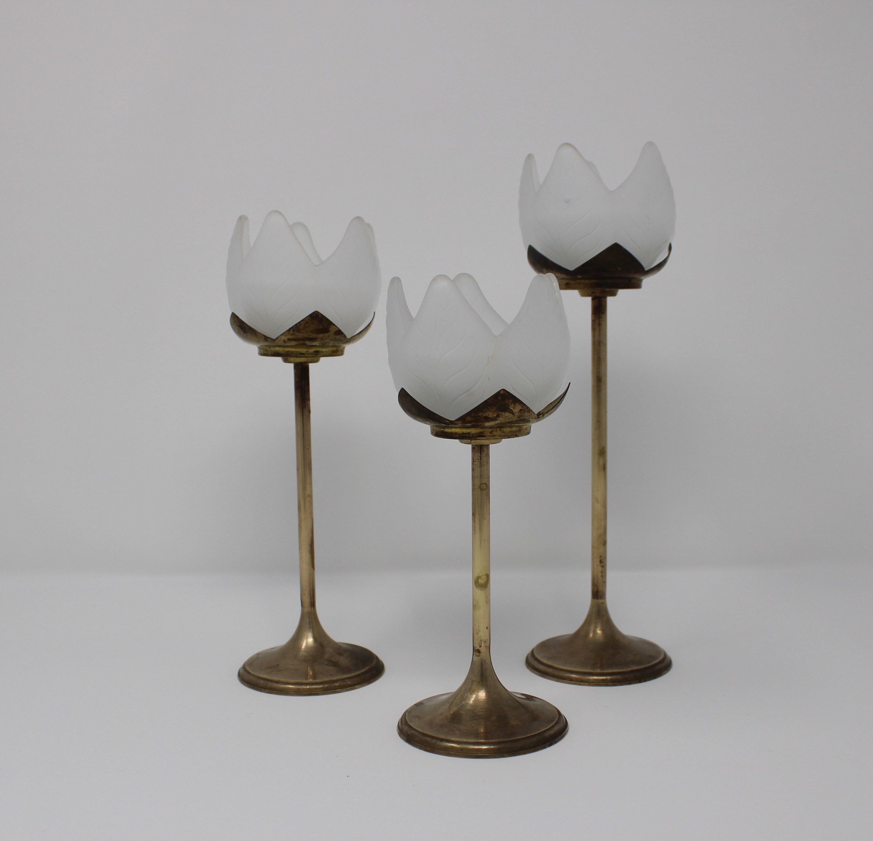 vintage * turip candle holder 2点セット 【公式通販】