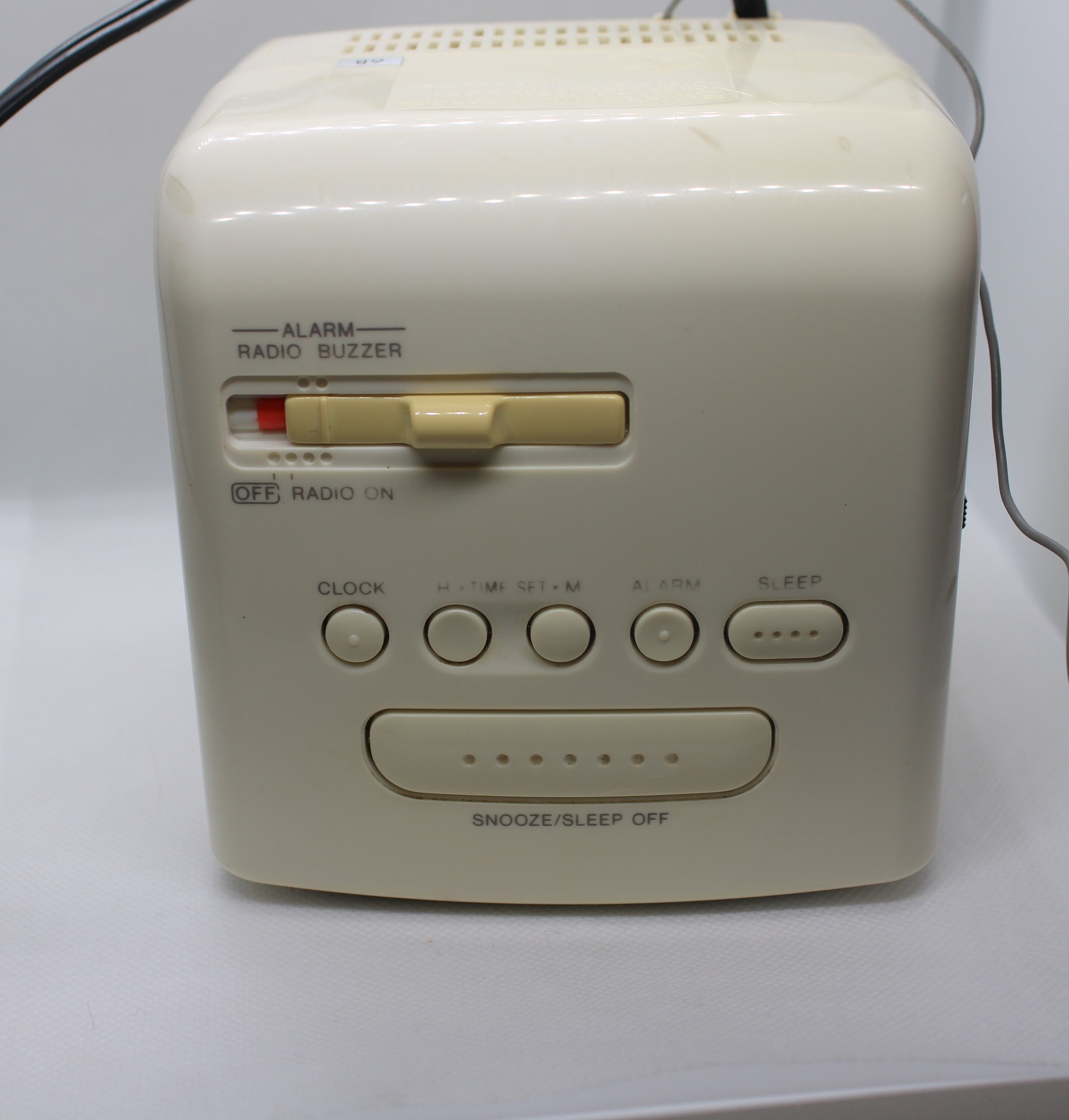 Vintage Sony Dream Machine Cube Alarm Clock Am Fm Radio Model ICFC122 Green LED Etsy