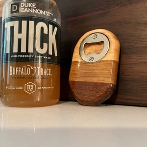 Hardwood Bottle Opener - Soapdish Steve