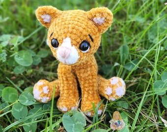 Crochet pattern cat "Muki" | Amigurumi | Crochet animal | Instructions | Crochet cat | Stuffed animal | PDF | Language: German