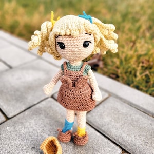 Crochet pattern doll &quot;Ninchen&quot; | Amigurumi | Crochet toy | Instructions | Crochet doll | Stuffed toy | PDF | Language: German