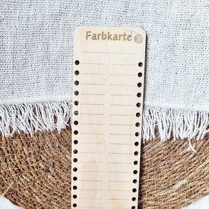 Farbkarte | Organizer | Wollfarben