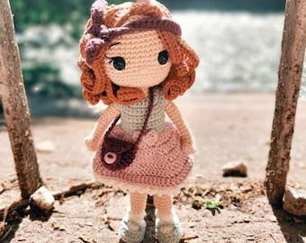 Lalka szydełkowa „Tilda” | Amigurumi | Szydełkowe zwierzątko | Instrukcje | Szydełkowa lalka | wypchane zwierzę | PDF | Język: niemiecki/angielski