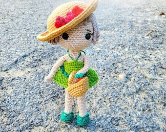 Lalka szydełkowa „Solea” | Amigurumi | Szydełkowe zwierzątko | Instrukcje | Szydełkowa lalka | wypchane zwierzę | PDF | Język: niemiecki