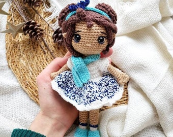Crochet pattern doll 