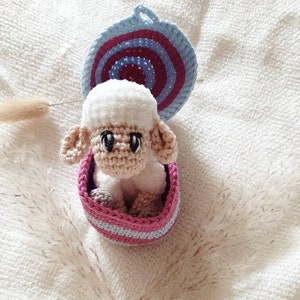 Crochet pattern for sheep &quot;Molli&quot; | Amigurumi | Crochet animal | Instructions | Crochet sheep | Stuffed animal | PDF | Language: German
