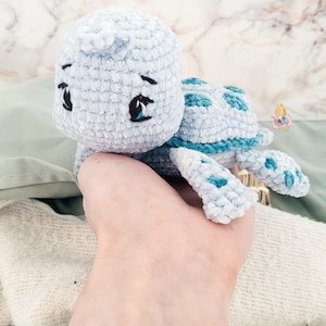Crochet Pattern Turtle &quot;Wave&quot; | Amigurumi | Crochet Toy | Instructions | Crochet Turtle | Stuffed Toy | PDF | Language: German