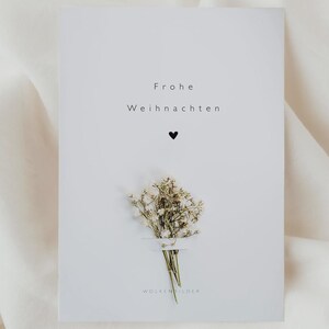 A special card with a real flower for various occasions. image 4