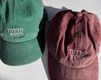 Baseball cap "TUTTO BENE"