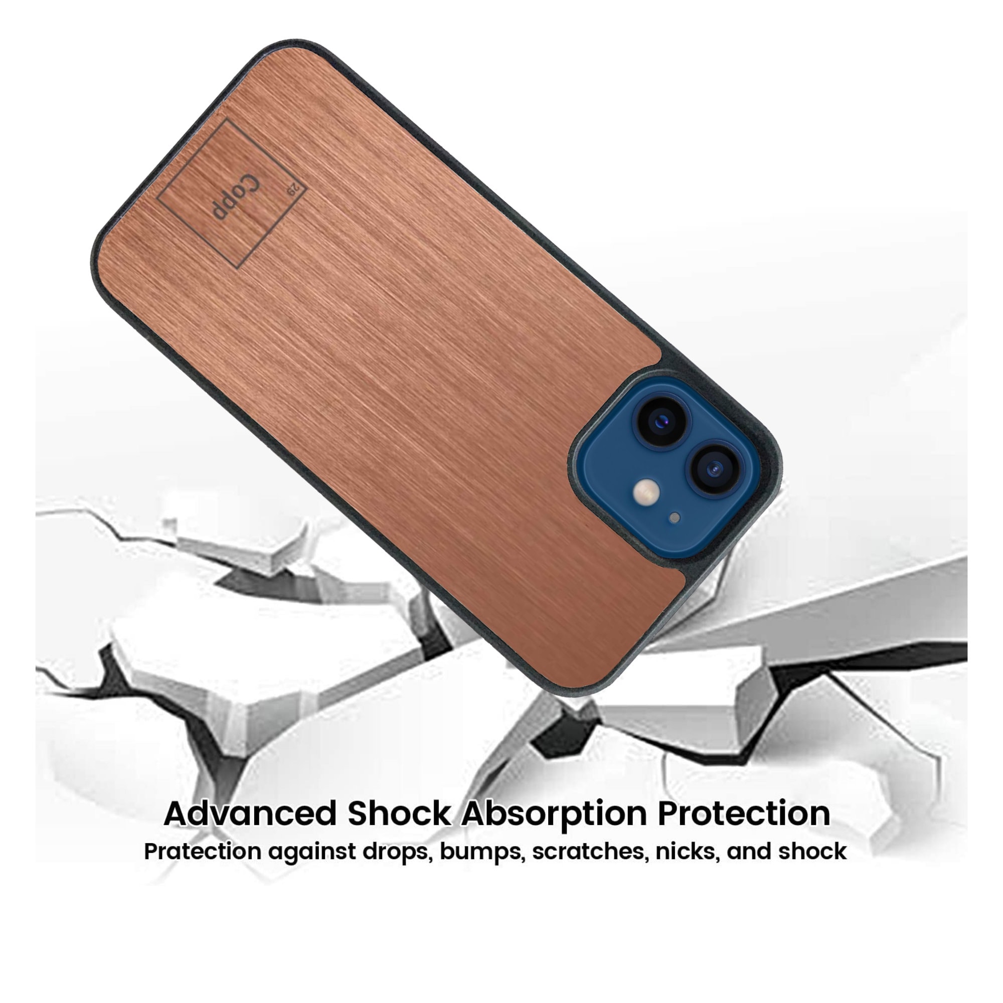 CuVerro® Antimicrobial Cell Phone Case - The Brass Warehouse