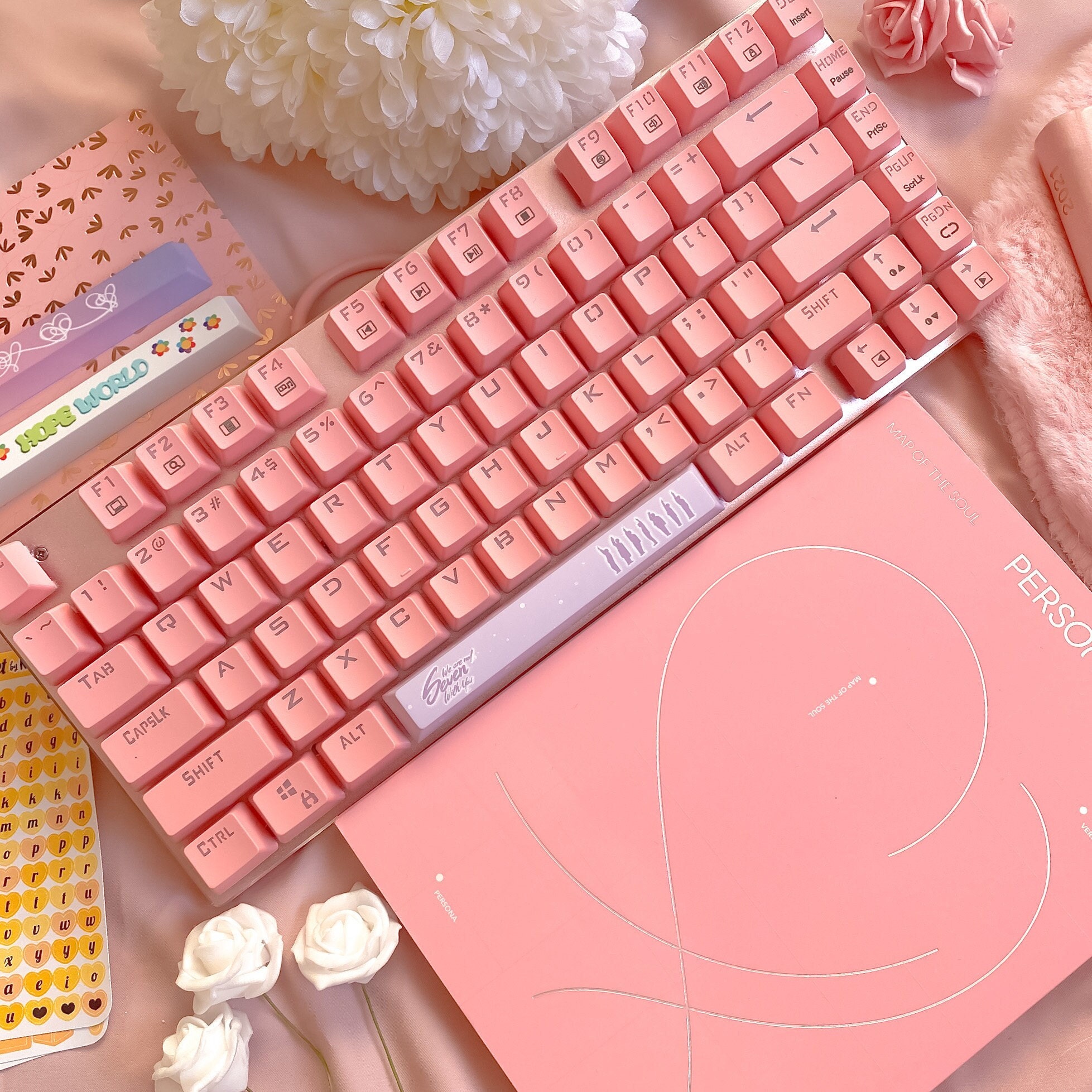 Custom Keycaps Button BTS Keycaps Kawaii Cute Keycaps Etsy Ireland