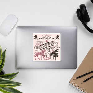 Grand Floridian Resort & Spa Sticker | Autocollant Disney World | Autocollant d’ordinateur portable | Autocollant bouteille d’eau | Autocollant de planificateur de journal de balle