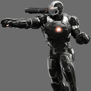 Iron Man War Machine Mark 3  Wearable Armor + Helmet - War Machine Mark III - Civil War - 3D Print File - STL Model - 3D Model - Cosplay -