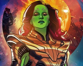 What If Gamora Armor - What If Gamora Suit - Fichier d’impression 3D - Modèle STL - Modèle 3D -