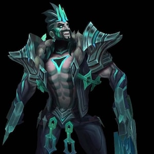 Ruined Draven Armor Pieces and Axes - League Of Legens Ruined Draven Armor Pieces and Axes- 3D Print File - STL Model - 3D Model - Cosplay -