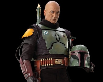 Boba Fett Wearable Armor + Helmet and Jetpack - The Book of Boba Fett-  3D Model - STL File - 3D Printable Model