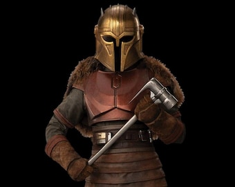 El Armero Mandalorian Blacksmith Armadura Wearable + Casco - Archivo de Impresión 3D - Modelo STL - Modelo 3D - Cosplay -