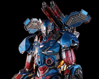 Iron Man War Machine Endgame   Wearable Armor + Helmet + EXTRAS - War Machine Endgame - 3D Print File - STL Model - 3D Model -