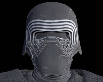Kylo Ren Wearable Helmet - Kylo Ren - Star Wars The Force Awakens - 3D Model - STL File - 3D Printable Model
