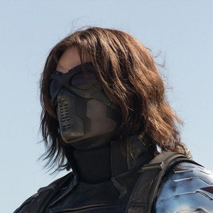 Winter Soldier Mask And Googles - Winter Soldier Mask Bucky Mask -  3D Model - STL File - 3D Printable Model