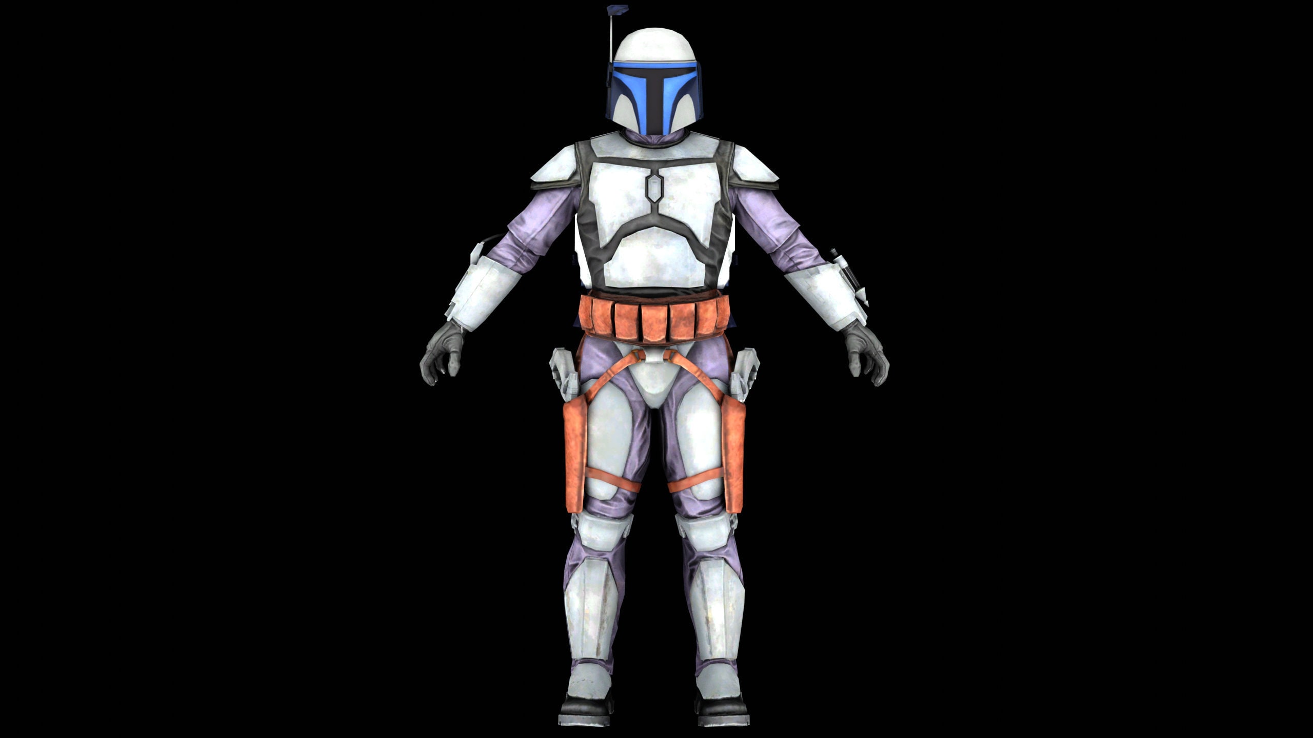 Jango Fett Wearable Armor Kit and Jetpack - The Mandalorian Season 2 2020-  3D Model - STL File - 3D Printable Model