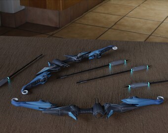 Sova の小道具 -3D プリント ファイル- Valorant 3D モデル- STL