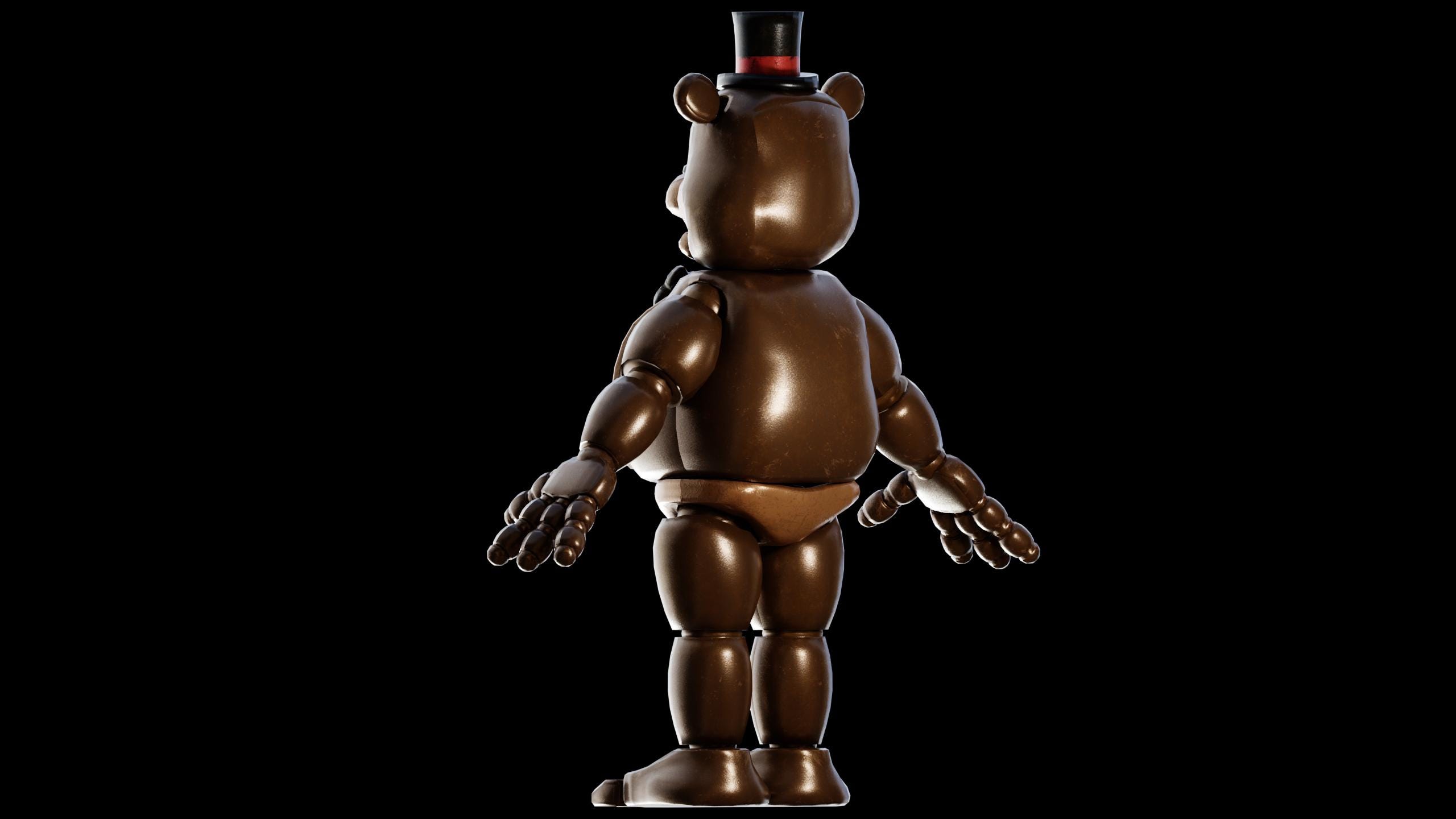 FNAF 2 Toy Freddy Wearable Helmet Mask Fnaf 2 Movie Custom Freddy Furry ...