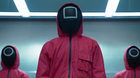 3D Printed Squid Game Mask Squid Game Soldier Mask Squid | Etsy